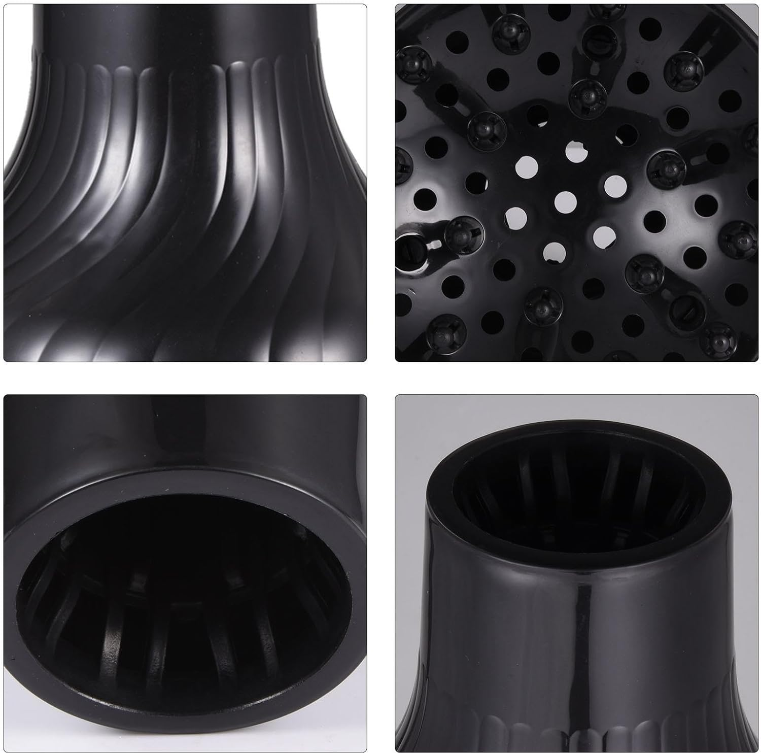 Hair Diffuser - Hair Diffuser Attachment for Wavy - Styling Tools for Bathroom, Bedroom, Apartment, Hotel and Barbershop image number 6