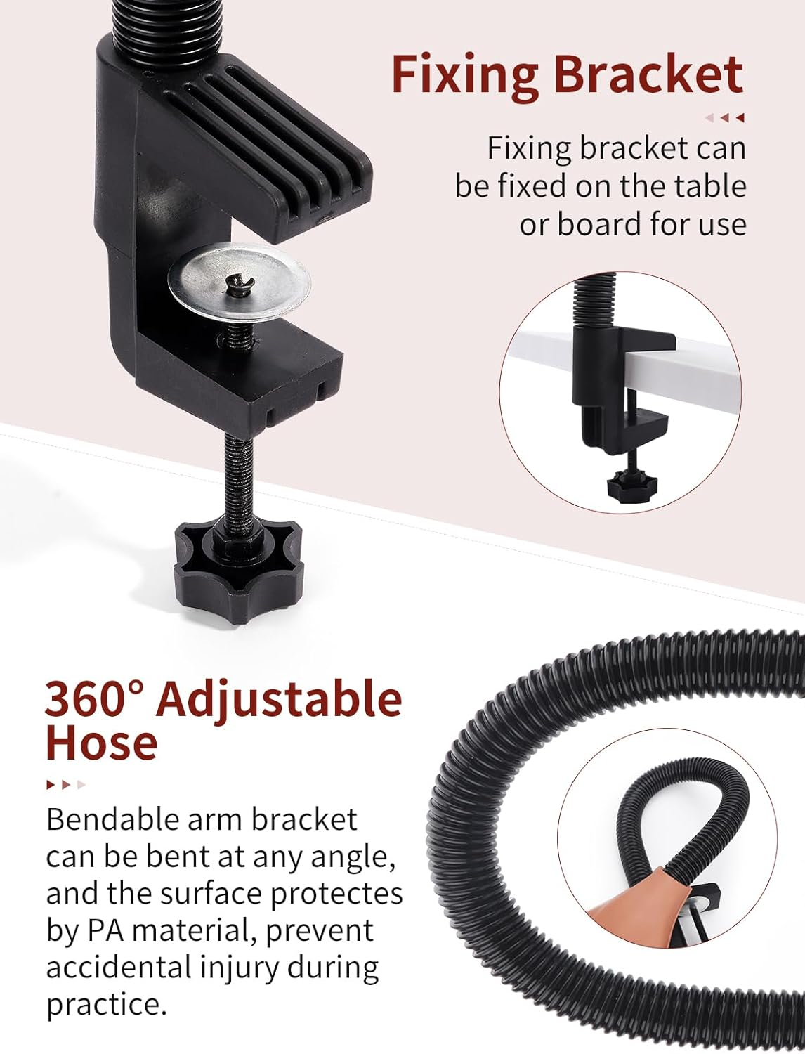 Nail Practice Hand for Acrylic Nails: Realistic Nail Hand Practice Model - Flexible Training Hand for Beginners - Bendable Fake Hand for Salon - Brown-300 Nail Tips image number 7