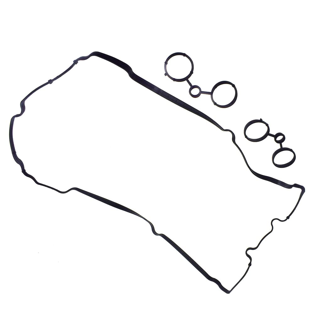 Baceyong Valve Cover Gasket Set,Compatible with Mini R56 2005-2010, R56 LCI 2010-2012, Clubman R55 2006-2010, Clubman R55 LCI 2010-2012, Cabrio R57 2007-2010, Cabrio R57 LCI 2010-2012