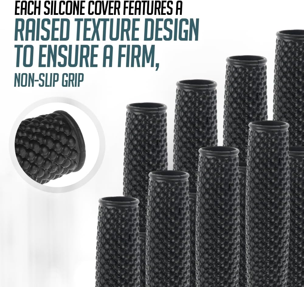 Logest Metal Hand Grip Set, No Slip Heavy-Duty Finger Strengthener with Gift Box, Great Wrist & Forearm Exercise, for Home Office & Gym Use, for Beginners to Professionals image number 3