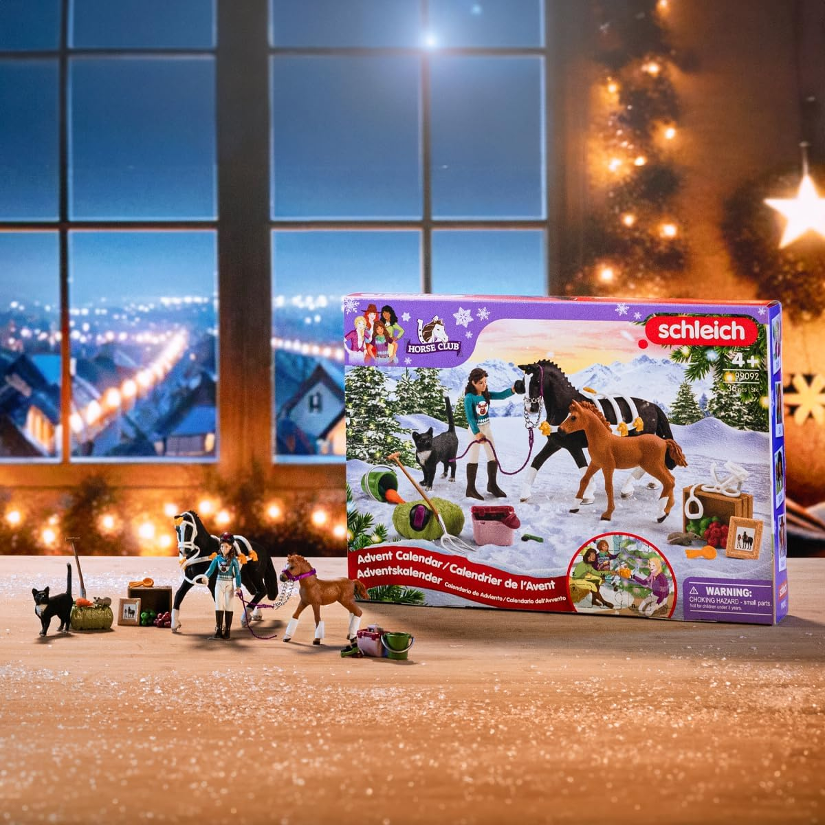 Schleich 99092 Advent Calendar HORSE CLUB 2024, from 5 Years, HORSE CLUB - Playset, 36 Pieces image number 4