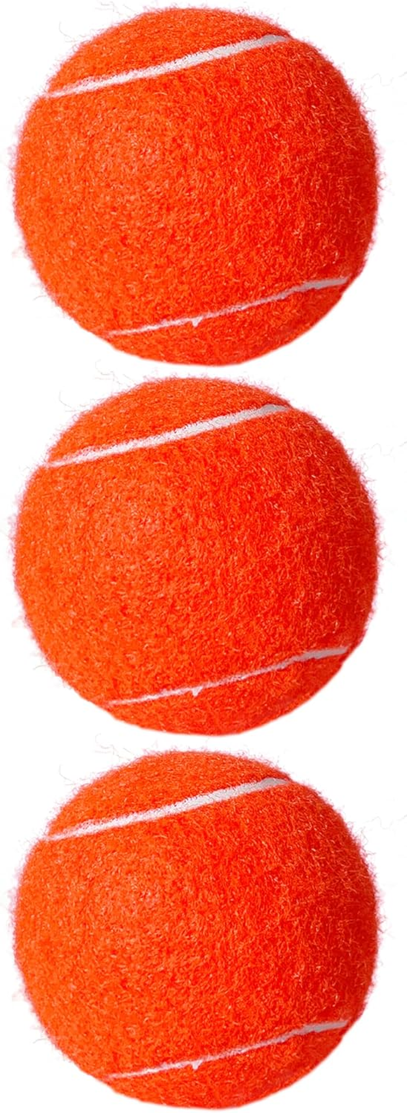 Tennis Balls, 3 Pack Practice Tennis Balls for Beginners, Training Playing Tennis Balls for Pet Dogs