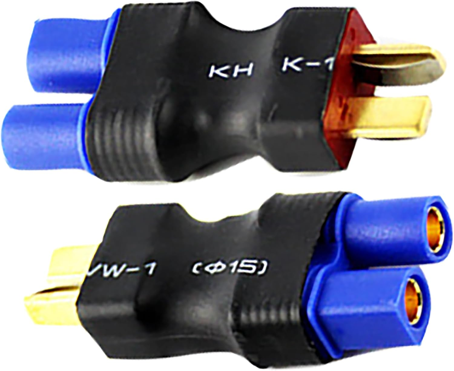 Tunghey 2Pack No Wires Connector, T-Plug Deans Style to EC3 Male Female Connector Adapter image number 6