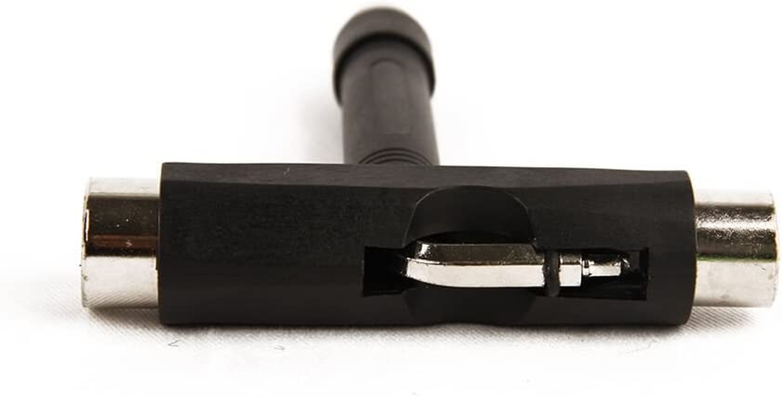 HIGHROCK Black Skateboards T-Tool All-In-One Tool Skateboards T-Type Allen Key and L-Type Head Wrench Screwdriver