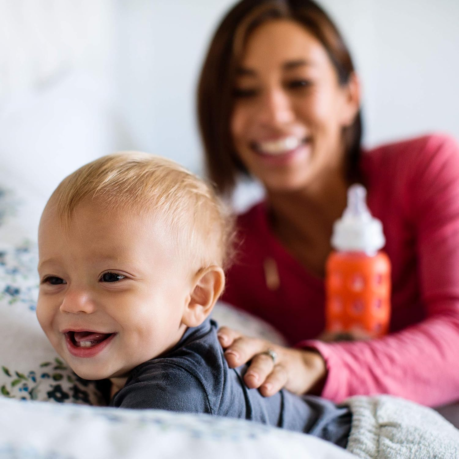 Lifefactory 120Ml and 265Ml Baby Mixed Starter 4-Bottle Set, Mint/Lavender/Kale/Grape,, Multi,, 2 X 120Ml Bottles, 2 X 265Ml Bottles, 1130 Grams