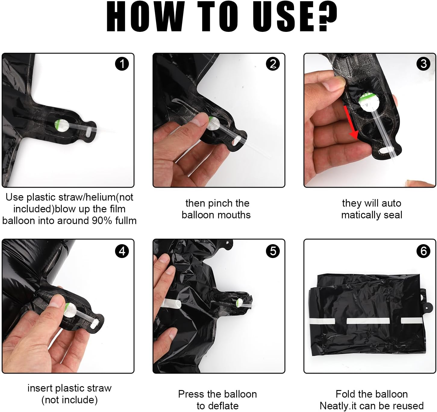 Race Car Balloon Number, 40 Inches Large Black Racetrack Number Balloon Race Car Birthday Balloons Race Car Theme Party Decorations for Boys' Birthday Party Baby Shower (3) image number 1