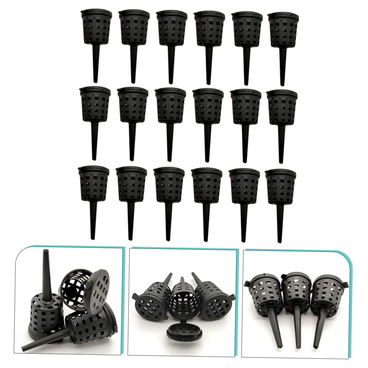 Plant Fertilizer Basket Tip Design 100Pcs Fertilizer Box for Gardening image number 4