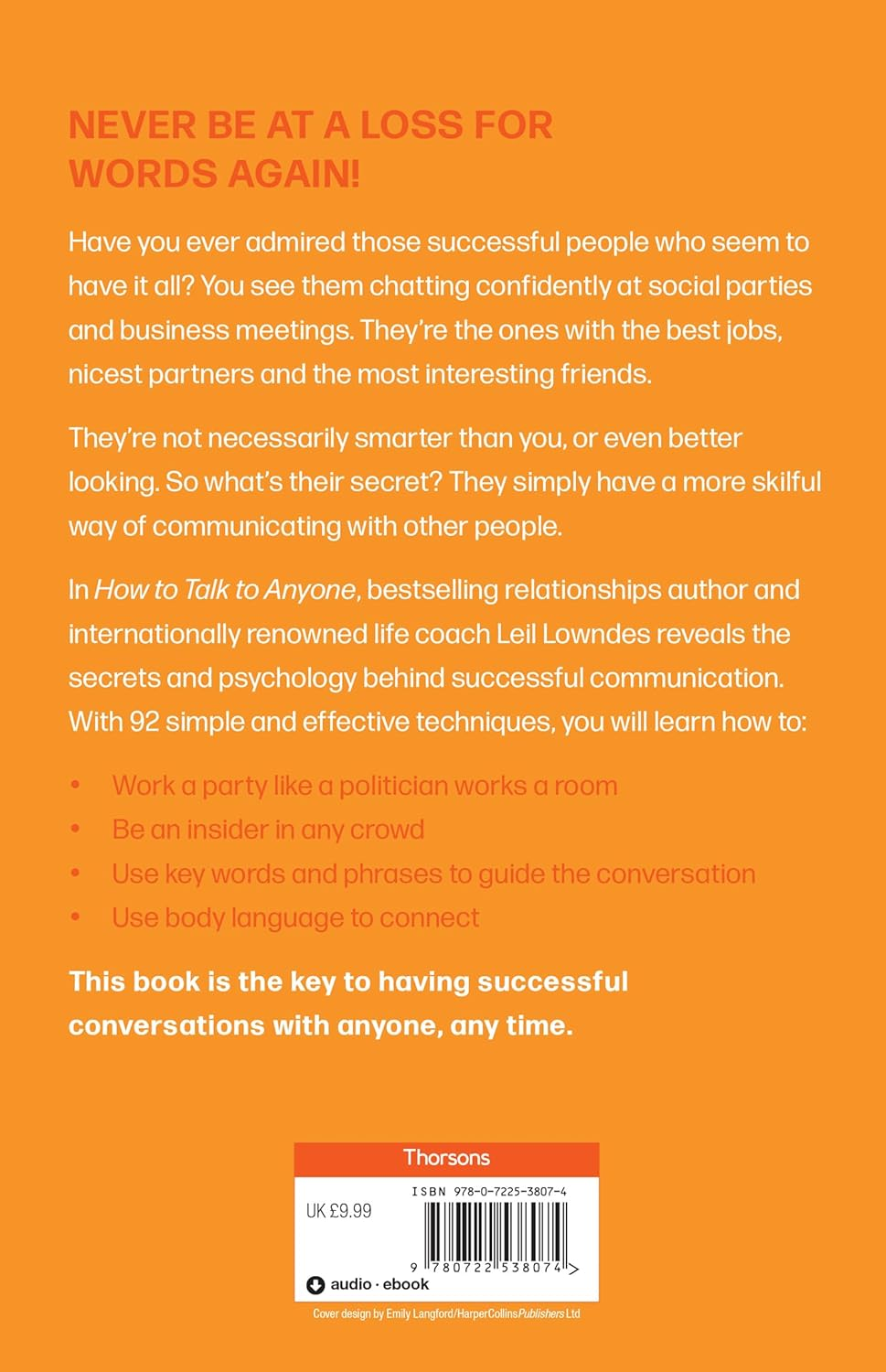 How to Talk to Anyone: 92 Little Tricks for Big Success in Relationships image number 4