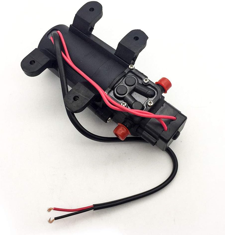 12V 4.3Lpm 42W Self Priming Water Pump High Pressure Caravan Camping Boat Marine Home Garden image number 4