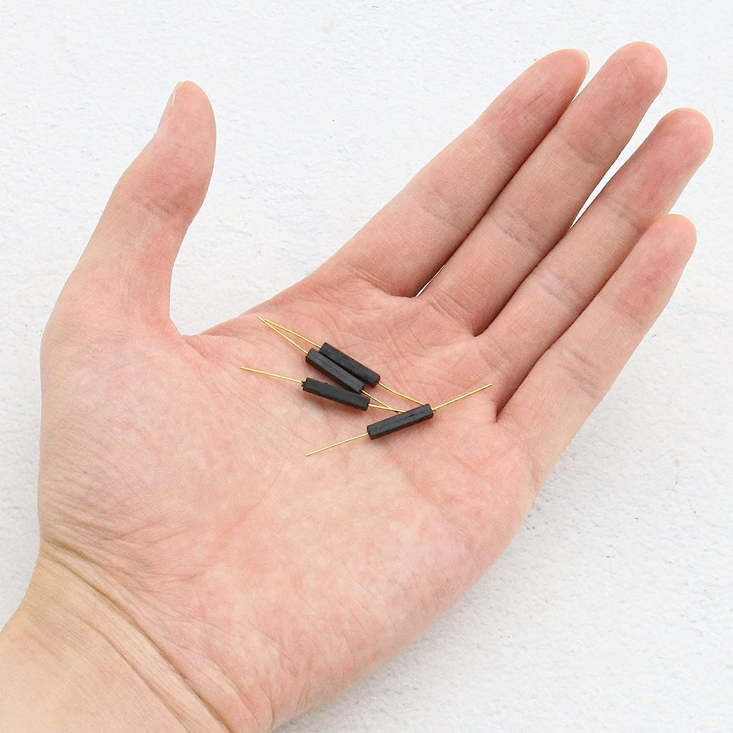 Emagtech 20Pcs Plastic Reed Switch Reed Contact Normally Open Magnetic Induction Switch image number 6