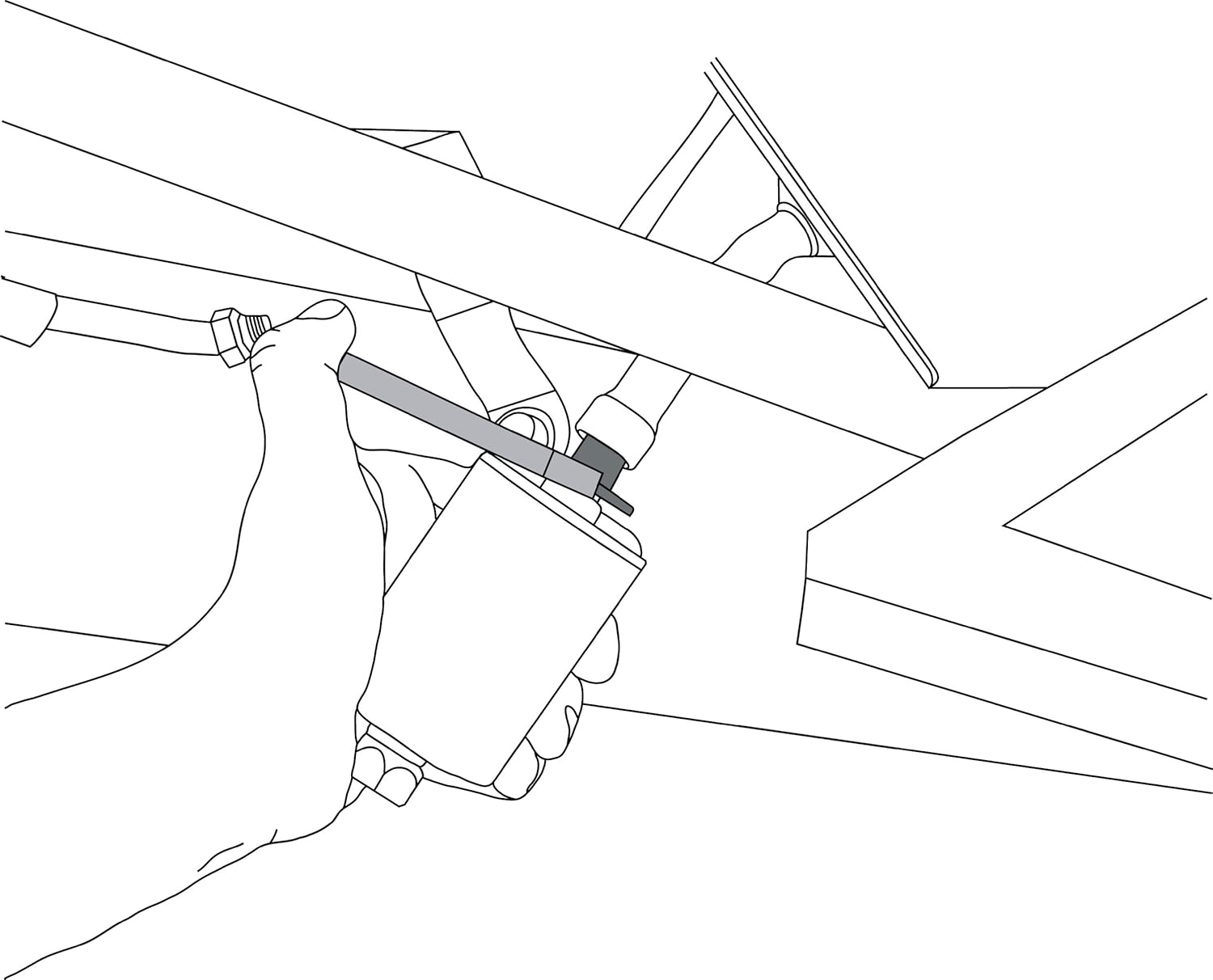 Lisle 34750 Low Profile Fuel Line Disconnect