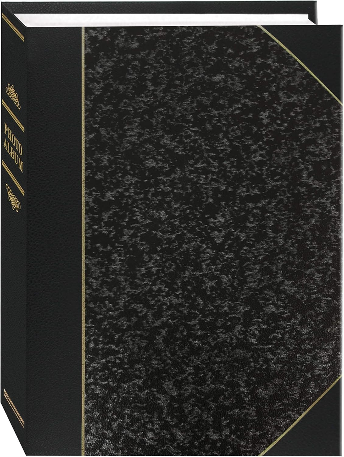 Ledger 50 Memo Pocket 5X7 Photo Album, Blue - Burgundy image number 4