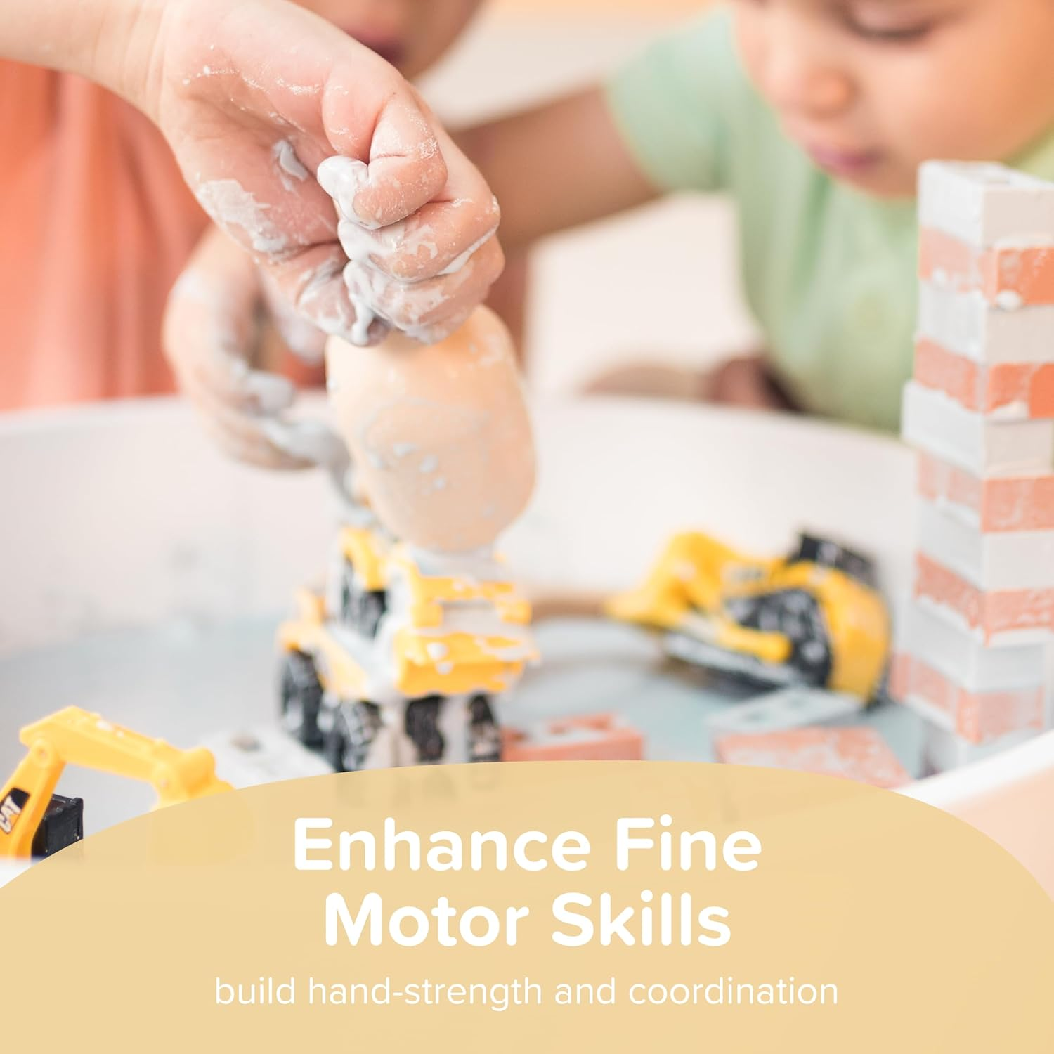 Inspire My Play - 3 X Silicone Nesting Scoops - Perfect Accessories for Sensory Playtray - Tuff Tray Accessories - Early Development & Activity Toys - Montessori Learning Toys - Multi-Purpose Shovel image number 5