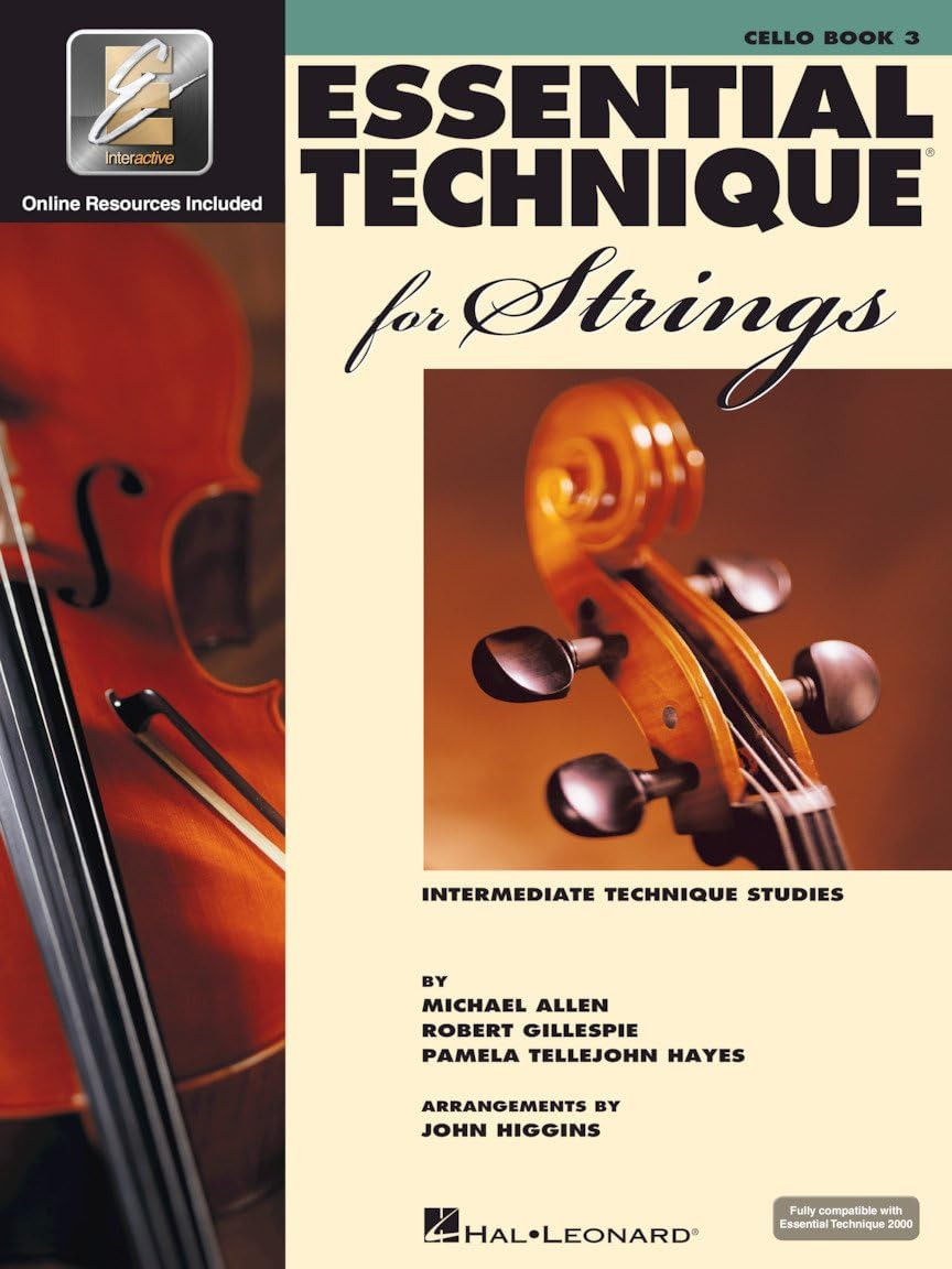 Hal Leonard Essential Technique for Strings with Eei Cello 3 Book image number 4