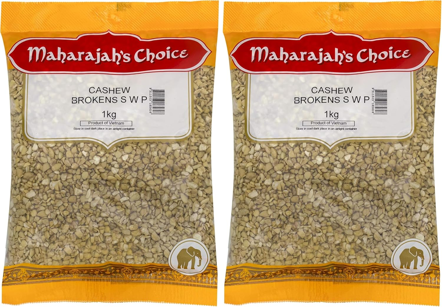 Maharajah'S Choice Small White Cashew Pieces, 1 Kg image number 1