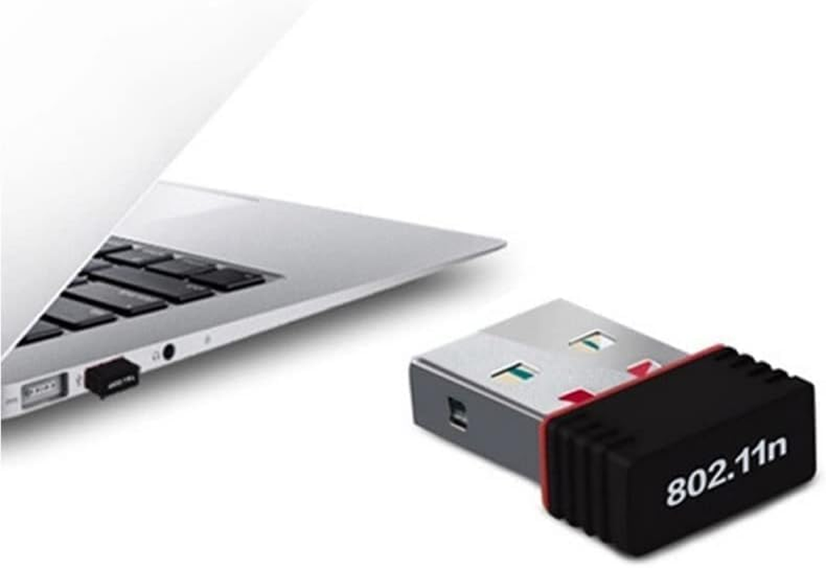 Mini 150MPS USB 2.0 Stick Wifi 802.11N Wireless LAN Network Adapter Stick Schwarz 802.11 Dongle Chip image number 3