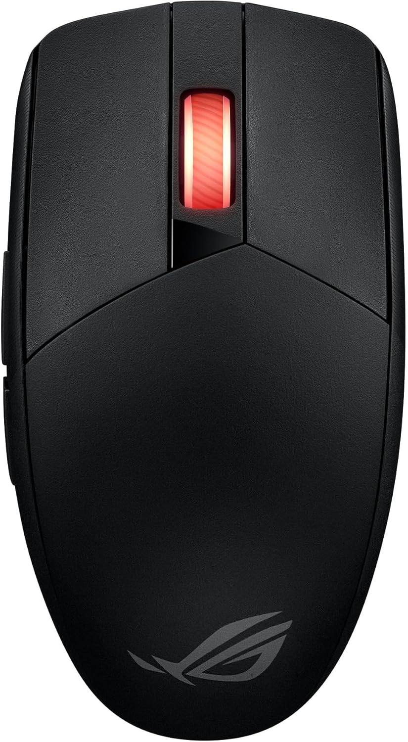 ASUS ROG Strix Impact III Wireless Gaming Mouse, 57 G Lightweight, 36K DPI Sensor, Bluetooth & 2.4Ghz RF, ROG Speednova, up to 618Hrs Battery Life, Replaceable Switches, ROG Omni Receiver image number 1