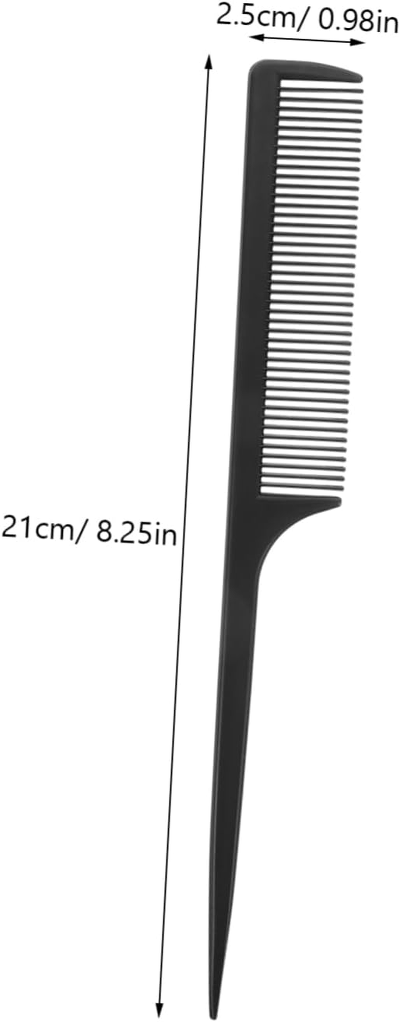 20Pcs Plastic Rat Tail Combs for Hairdressing Fine Tooth Comb with Pointed Tip for Precise Parting and Root Teasing Lightweight Durable Styling Tools for Men and Women Suitable For image number 6
