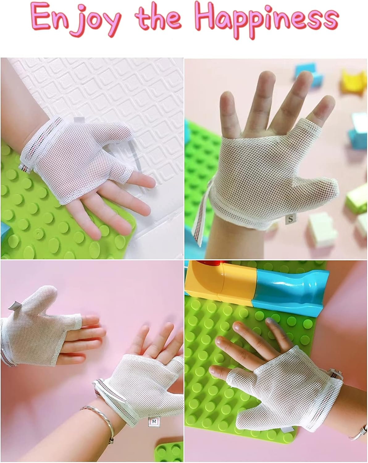 4 Pcs Thumb Sucking Stop for Kids Baby Stop Thumb Sucking Thumb Guard for Thumb Sucking (XM) image number 3