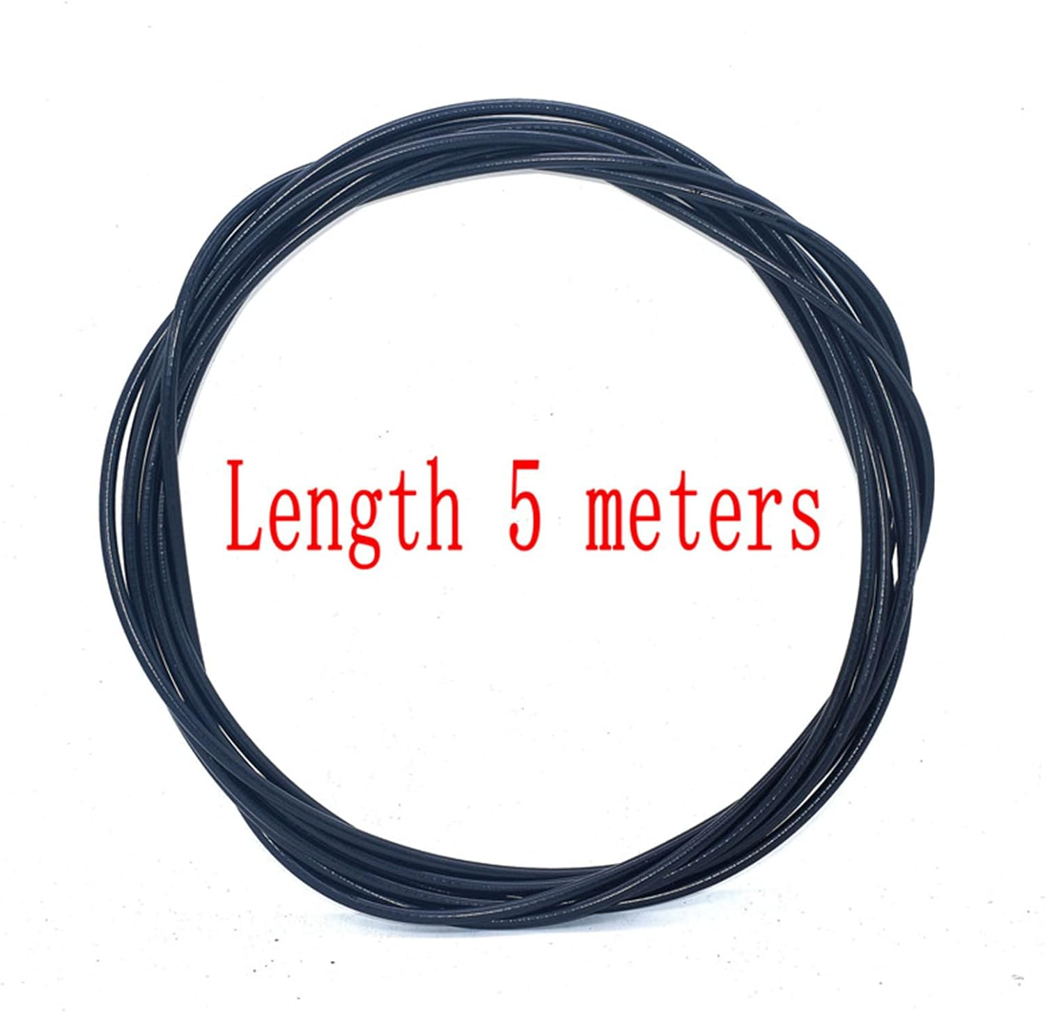 5 Metres DIY Throttle Cable Kit Nipples Ferrules Barrel Nipples Carb Neoprene Boots Mid-Adjuster image number 4