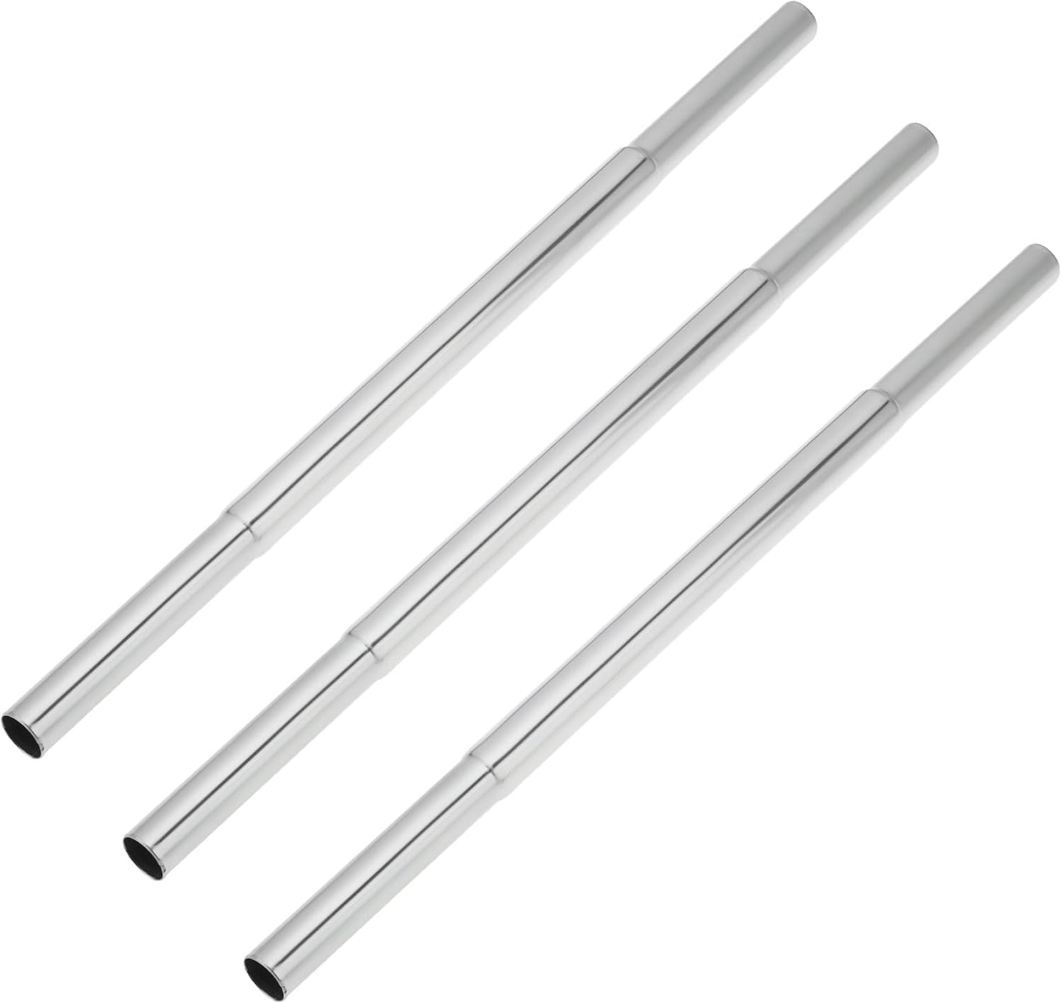 Ecsing 3Pcs Golf Club Extensions Stainless Steel Extension Rod Tail Eextension Rod Actuator Extension Adapter for Ball Bar Silver