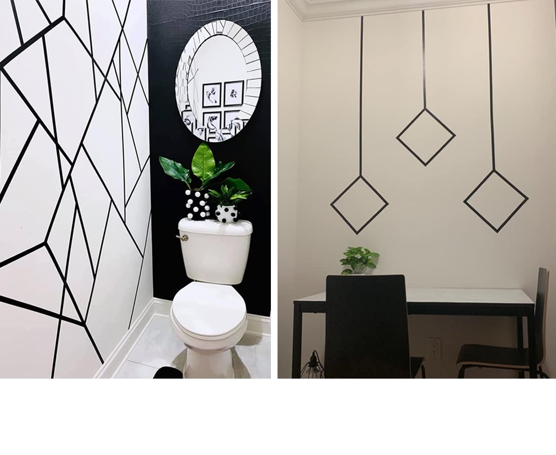 Skycabin Black PVC Electrical Insulation Tape Adhesive Electrical Tape Perfect for Electric Insulating Wire Wrapping,Home DIY, Repairs, Electrical, Automotive and Equipment image number 5