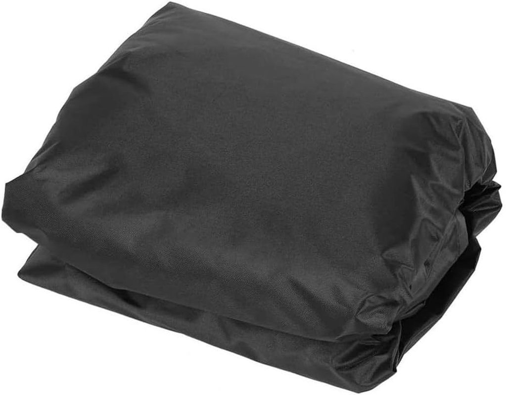 J&C Outdoor Daybed Cover Beige round Garden Furniture Cover 90 Inches Dust-Proof and Waterproof Full Protection for outside Patio Furniture Cover (Black) image number 5