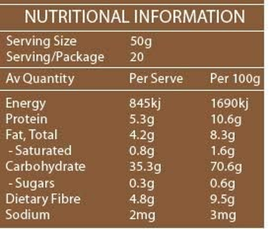 Real Good Food Organic Premium Aussie Rolled Oats 1 Kg,