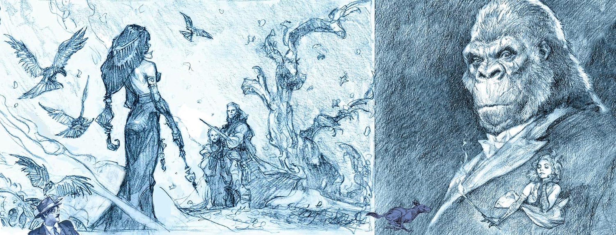 Iain Mccaig'S Once upon a Time in the Sketchbook image number 5