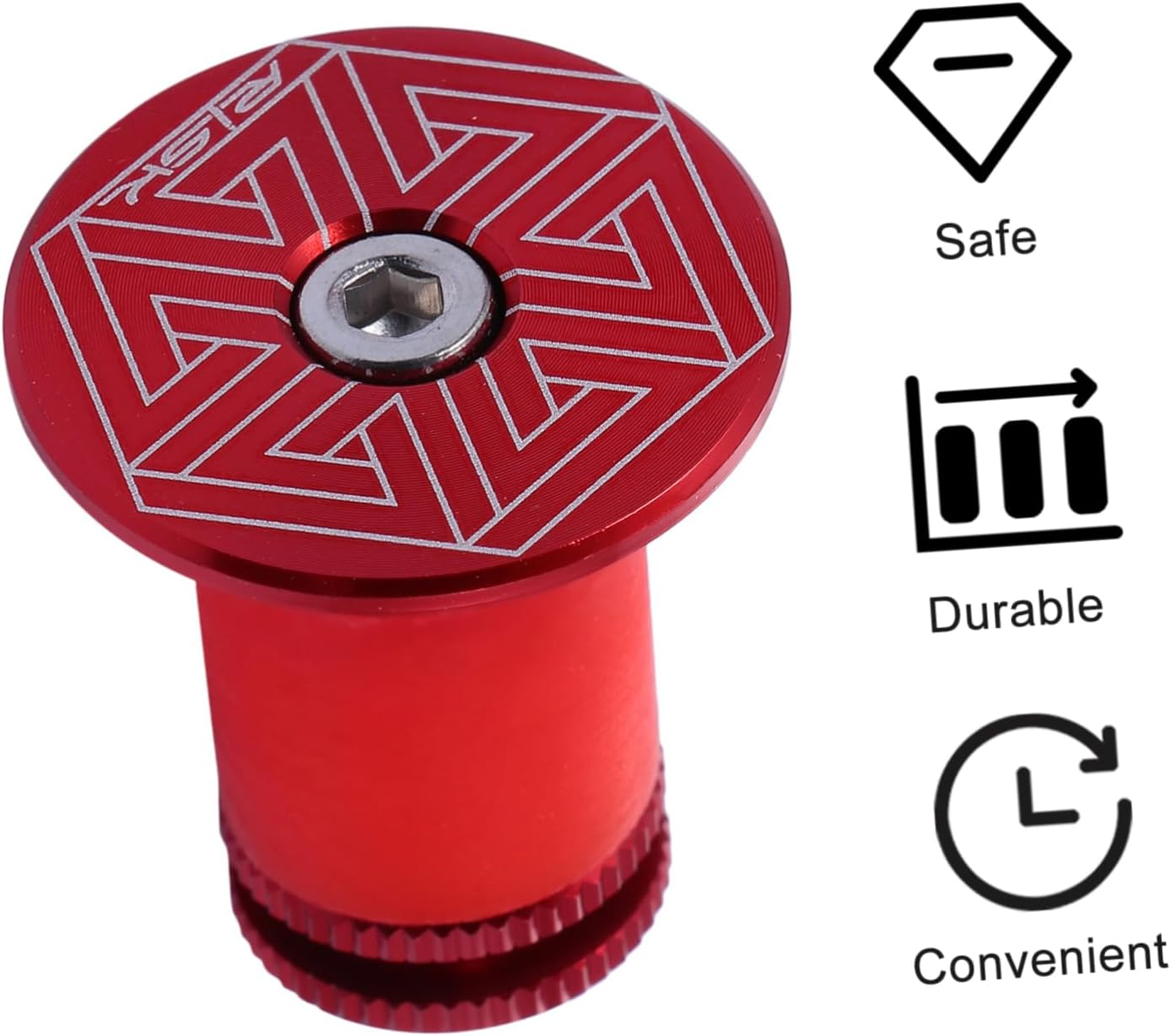 BESPORTBLE 2 Pcs Aluminum Bar Plugs - Stylish & Durable Cycling Handlebar Accessories image number 4