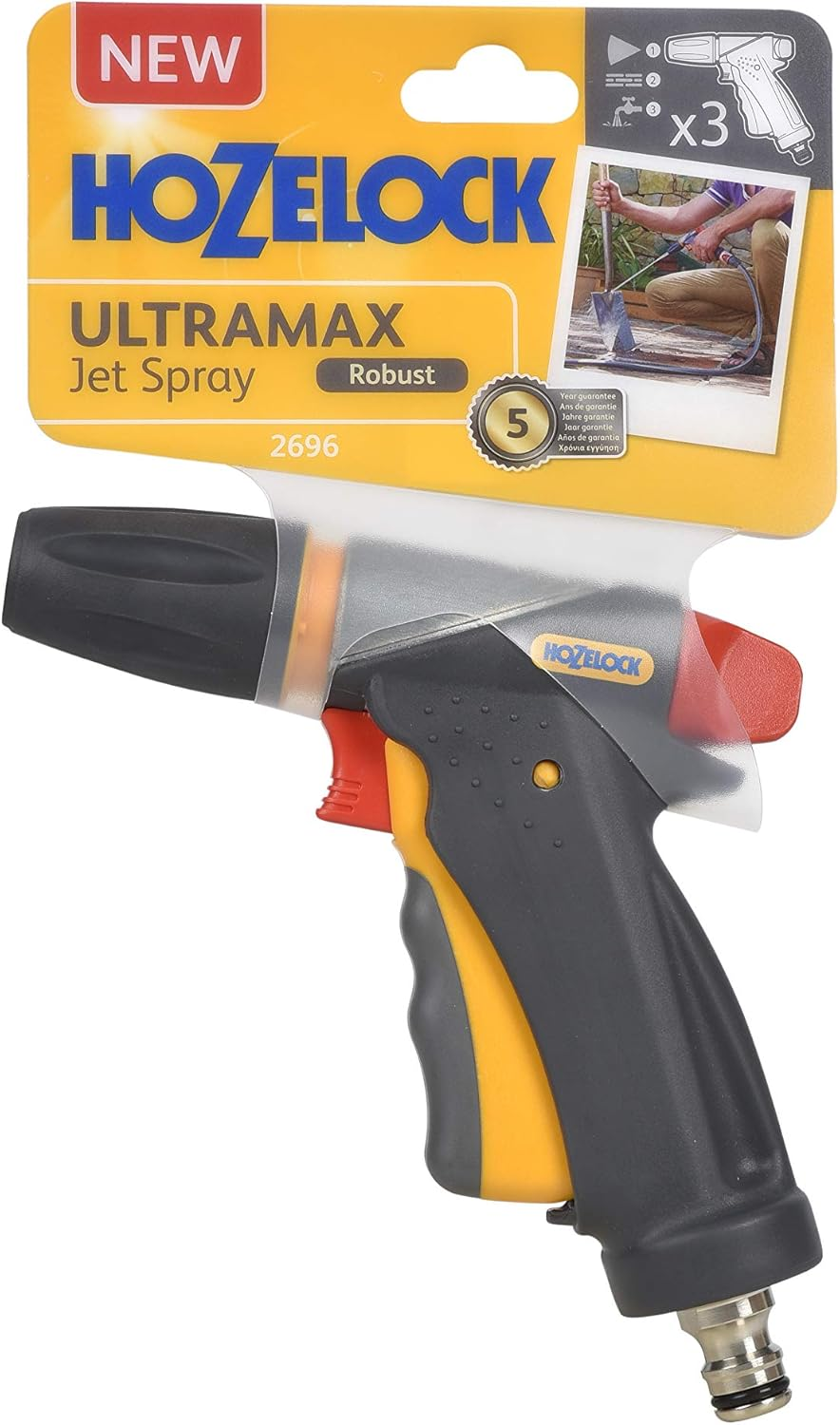 Hozelock Ultramax Jet Spray Gun image number 1