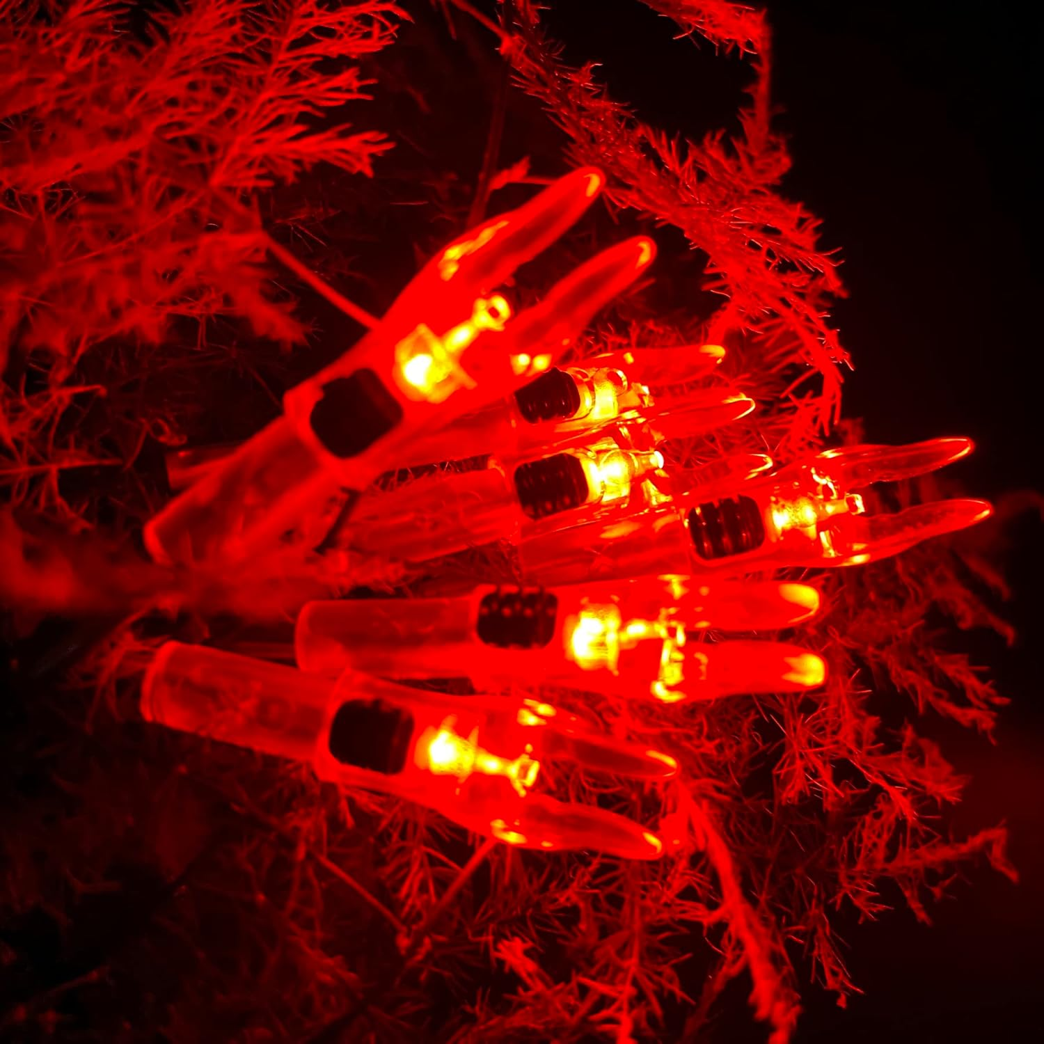 6PCS X Lighted Nocks for Arrows with .204 .233 .244 .246 inside Diameter with H, S, GT Bushings High-Visibility DEEPOWER LED Arrow Nocks, On/Off Switch Included - Blue image number 6