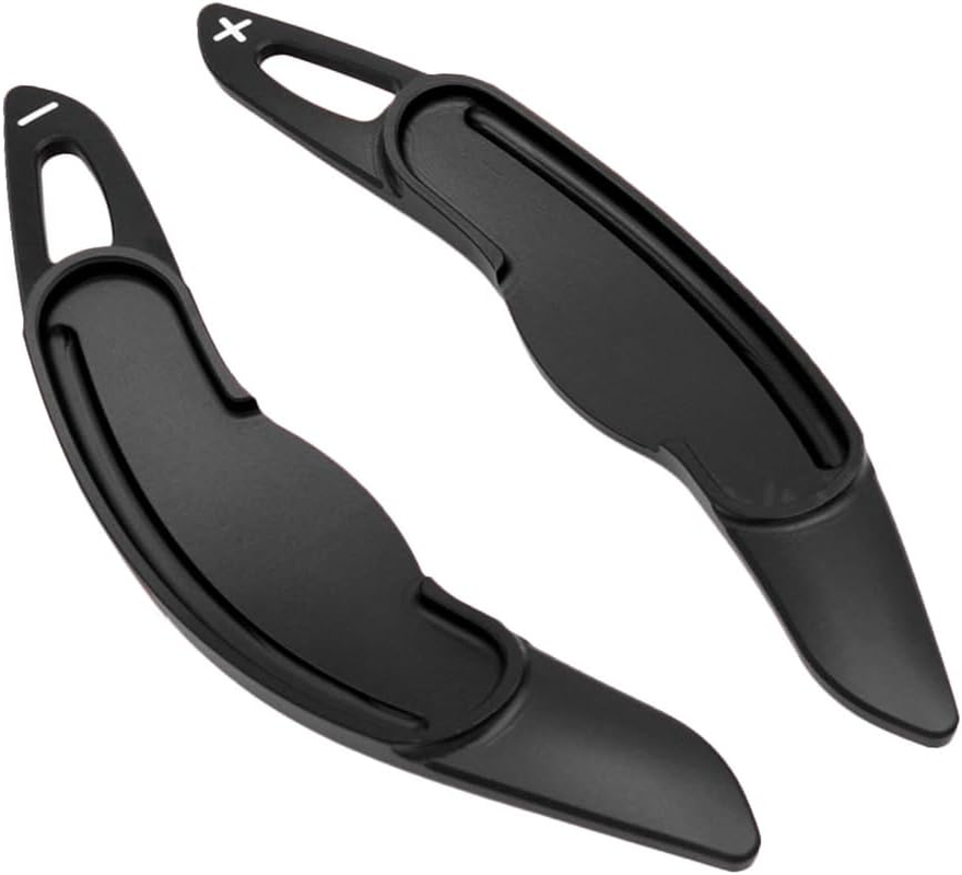 HIBEYO Paddle Shifter Extensions for BMW Mini MK3 F54 F55 F56 F57 F60 Cooper Metal Steering Wheel Paddle Shifter Trim Cover Interior Decoration Accessories Aluminum Alloy-Red