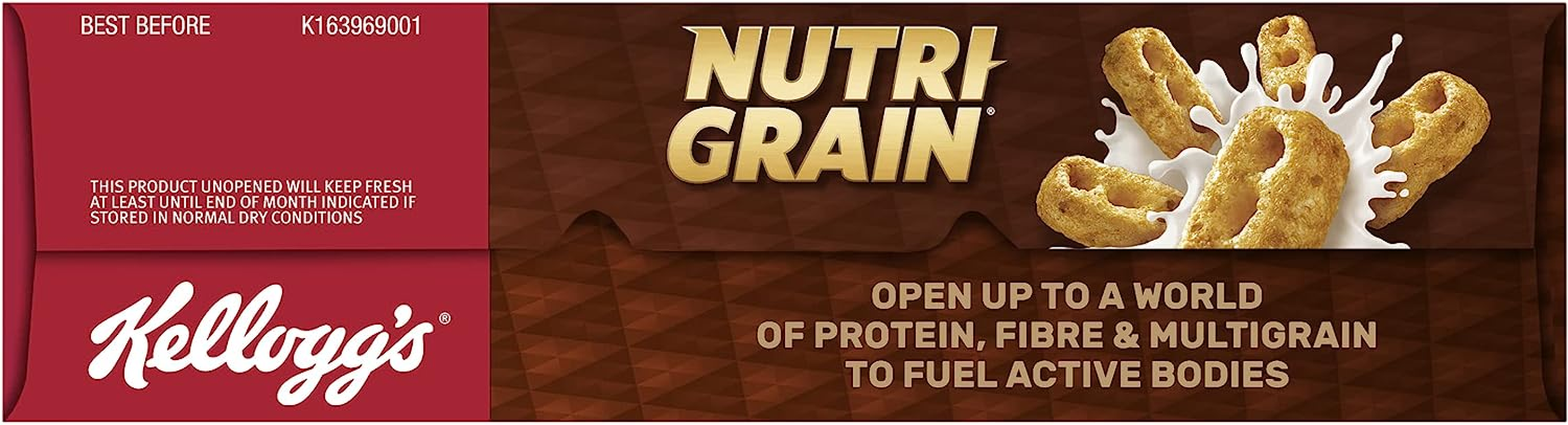 Kellogg'S Nutri-Grain Protein Breakfast Cereal, 500G image number 4
