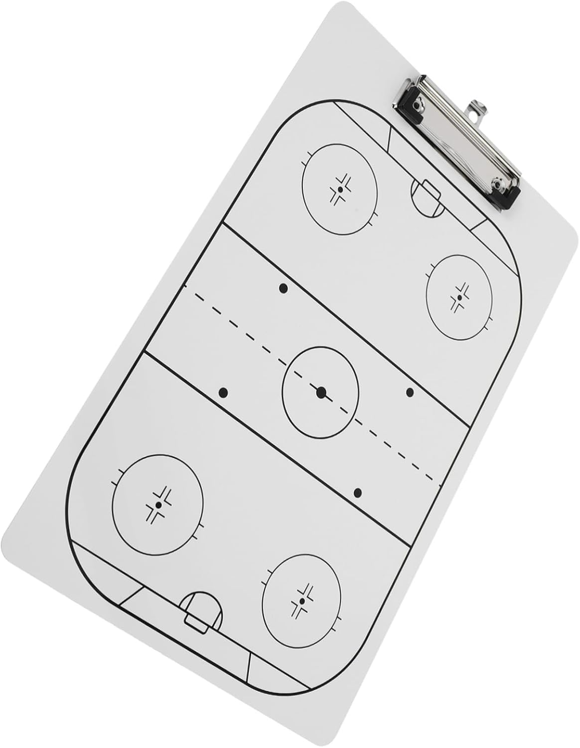 HANABASS Ice Hockey Coaching Board Dry Erase Whiteboard Coaches Clipboard Tactical Planning Board for Training and Strategy Communication in Ice Hockey Games image number 1