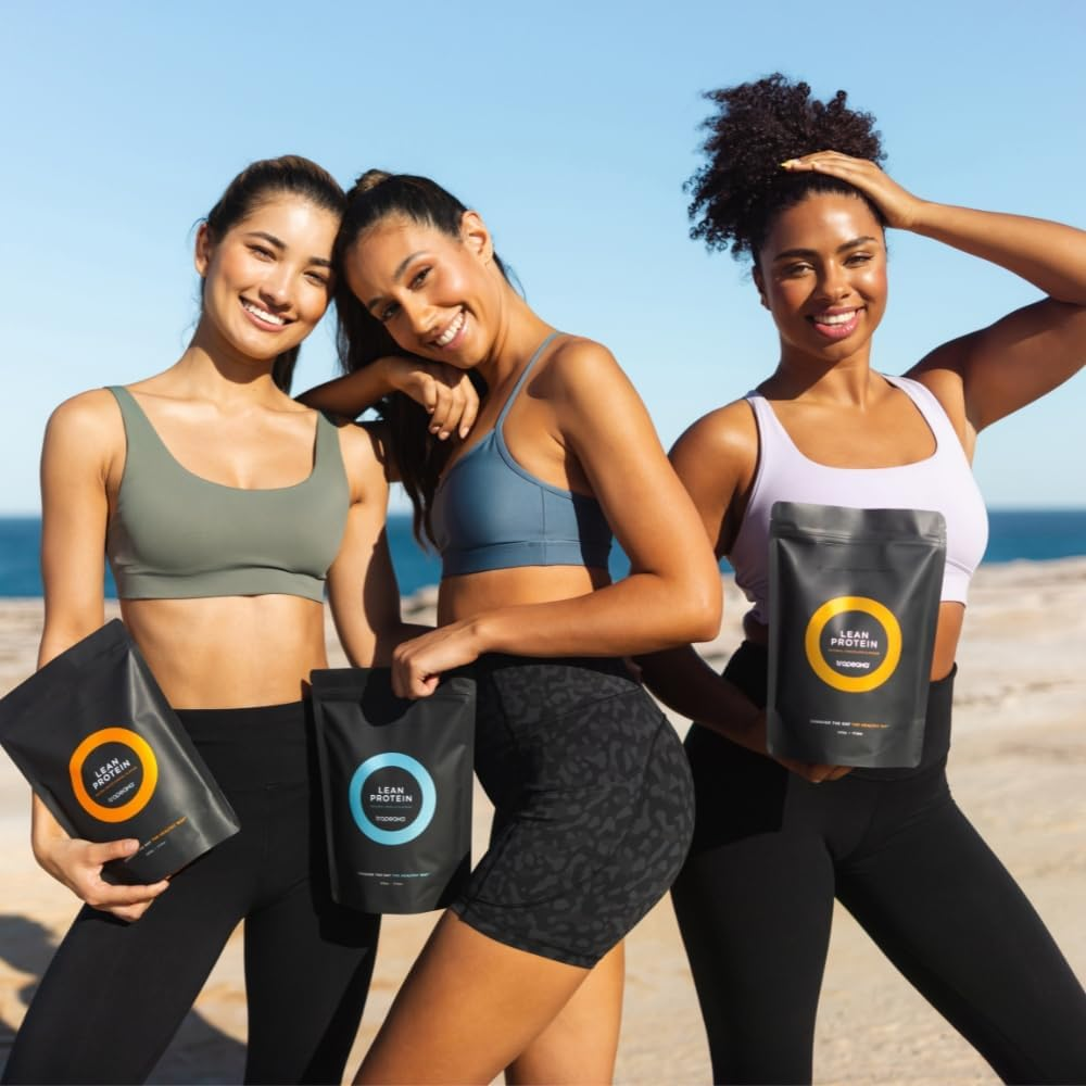 Lean Protein Powder 500G, Salted Caramel | Tropeaka | Organic Vegan Plant Protein image number 3