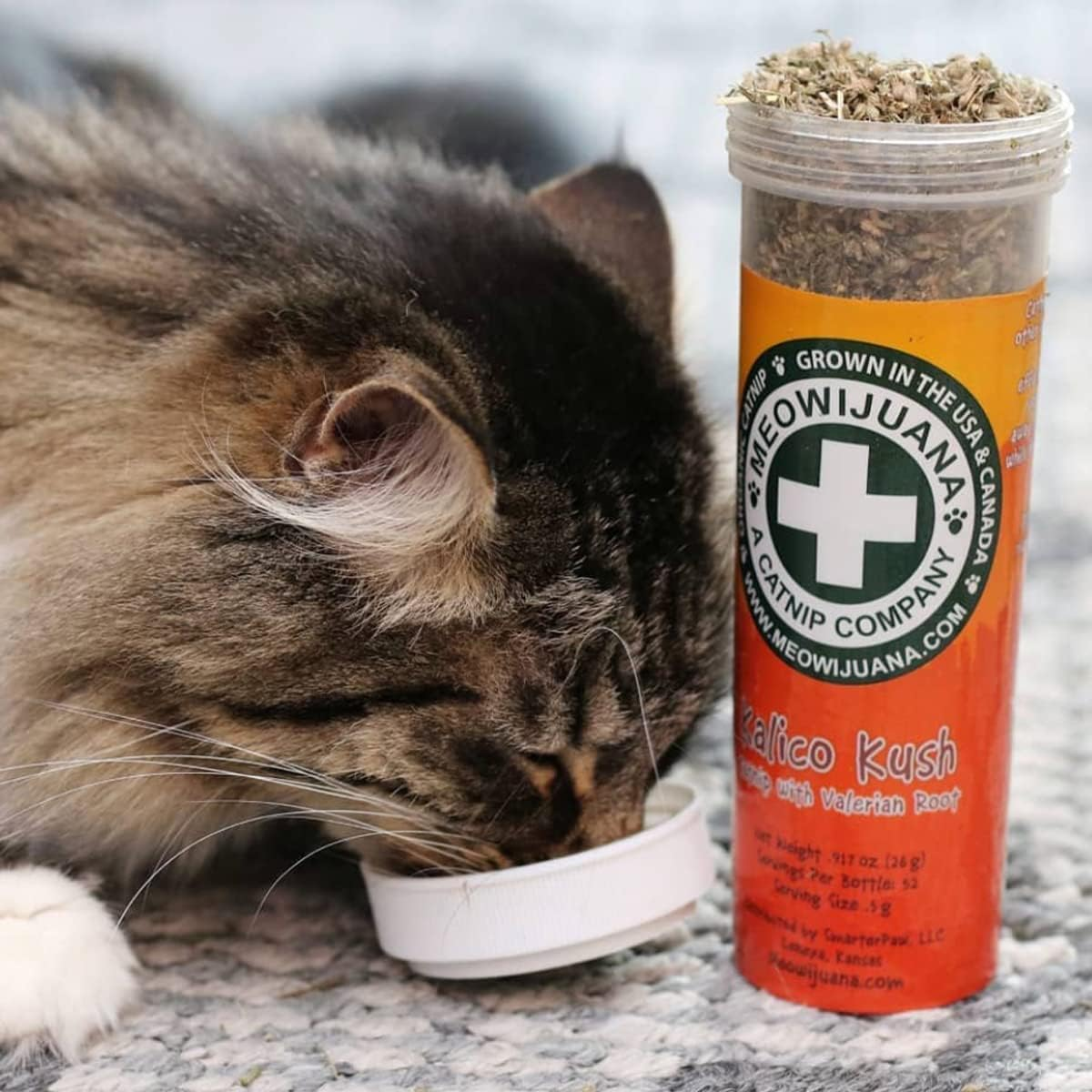 Meowijuana | Bundle of Mice Dreams, Kalico Kush, and Meowi-Waui | Organic | Dried Premium Ground Catnip | High Potency | Perfect for Cat Toys | Grown in the USA | Feline and Cat Lover Approved image number 2