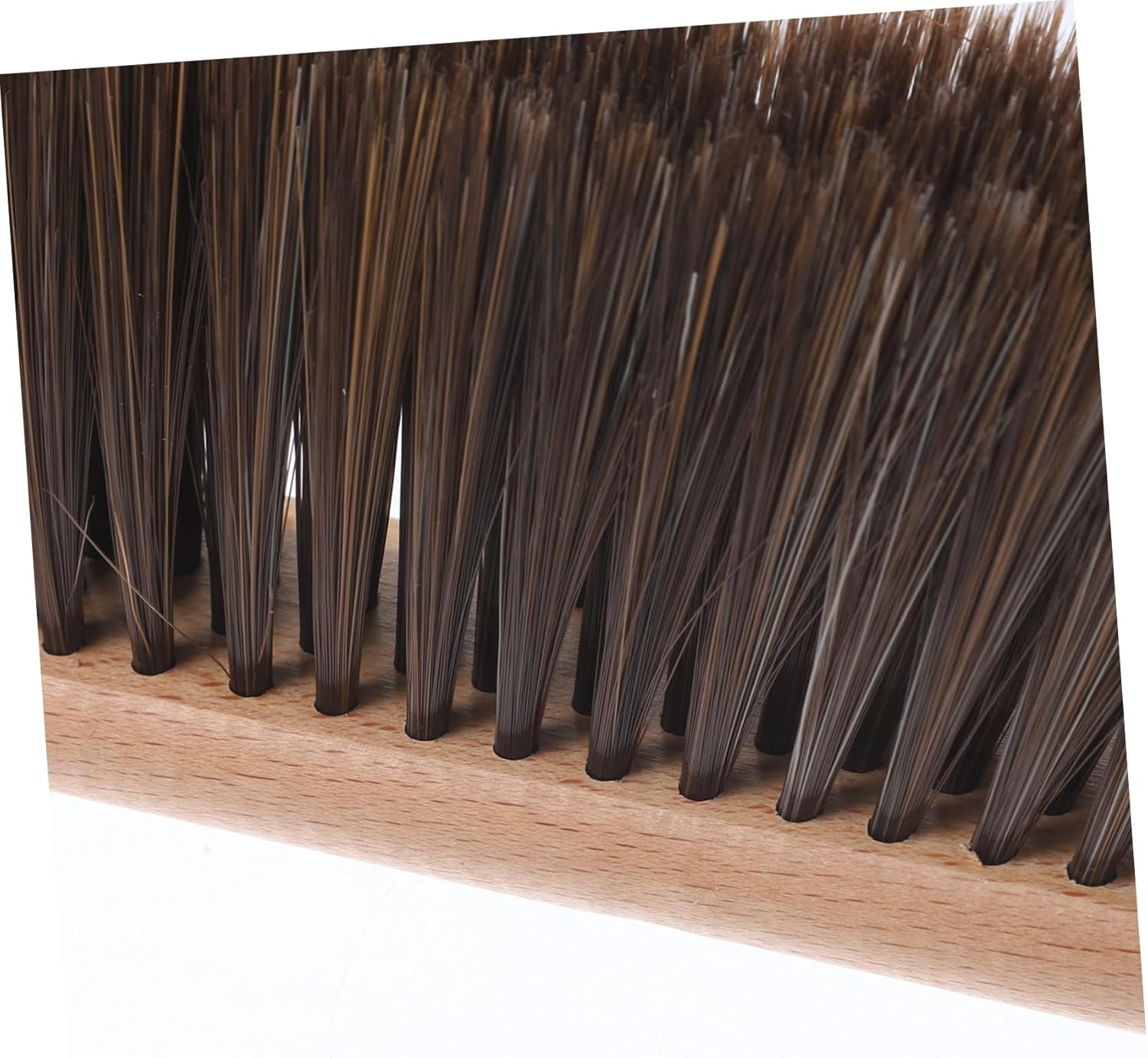 MARMERDO Wall Oven Fireplace Brush - Horsehair Hand Brush with Wood Handle for Woodworking, Counter, Bed, Dusting Furniture - Sweeping Broom and Clean Duster image number 5