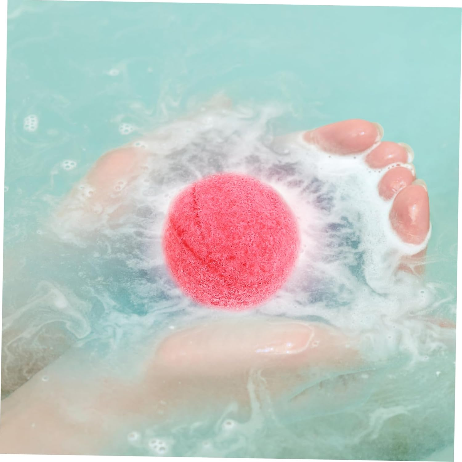 Minkissy Herbal Foot Bath Ball Foot Bath Pill Softening Keratin Leg Fatigue Relief Random Color image number 2