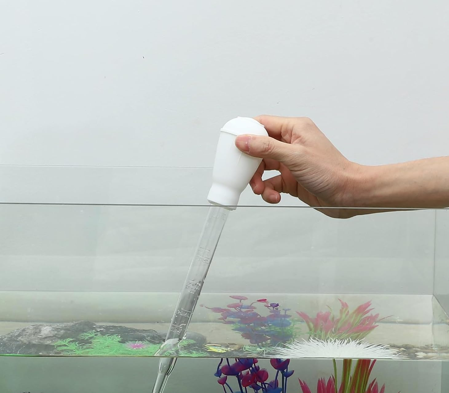 Flower Pot Tray Water Extractor, Multifunctional Plant Saucer Water Remover, Planter Tray Water Suck Tool for Succulent Tray, Fish Tank Aquarium Saucer Water Remover (30Ml)