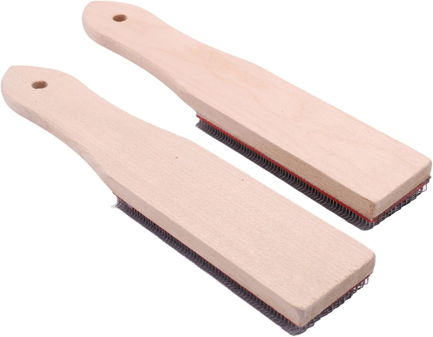 MOUNAY File Card Brush Steel Card File Brush Cleaner Chip Metal Cleaning 8.26 Inch Length, 2 Pieces image number 4