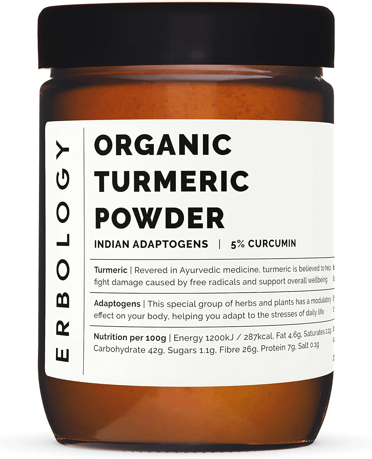 Erbology Organic Turmeric Powder 90G - 90 Servings - 5.5% Curcumin - No Additives or Preservatives - Sustainably Sourced Straight from Farm in India - Small Batch - Vegan - Gmo-Free image number 6