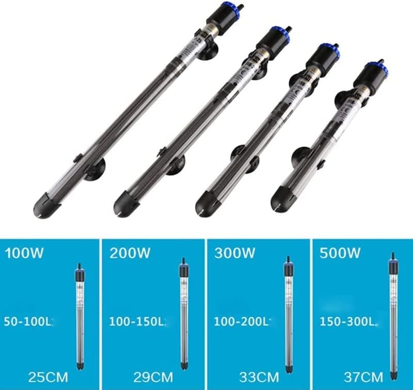 100W-500W Aquarium Submersible Heater Fish Tank Auto Water Thermostat image number 6