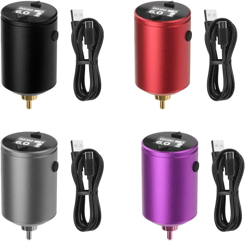 Rechargeable Power Supply Type-C 1300Mah Aluminum Alloy Portable Digital USB Cables Adapter Charging Accessories, Silver Grey - Red image number 4