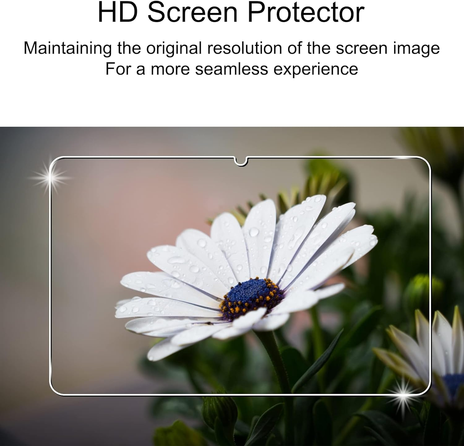 Ecomoonbyter Screen Protector for Googel Pixel Tablet 10.95 Inch(2023, Easy Installation,Tempered Glass Film, HD Clear, 2-Pack image number 2