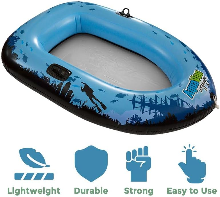 AQUAVUE Voyager - Clear Bottom Inflatable Raft image number 6