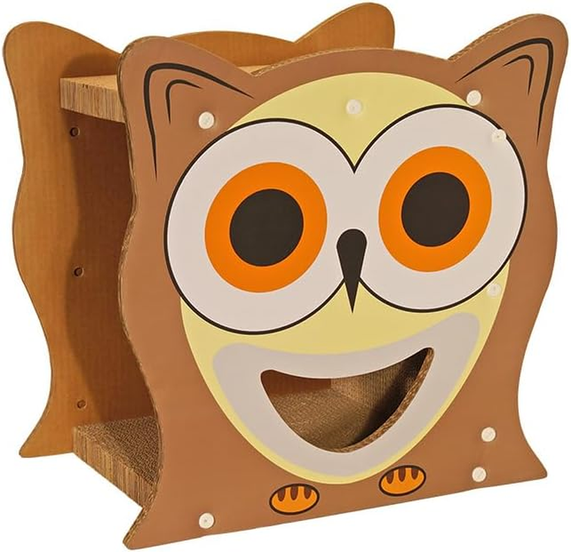 Double Layer Cat Scratching Mat, Durable Non-Slip Cat Scratching Board, Cat Nest (Bird Shape) image number 2