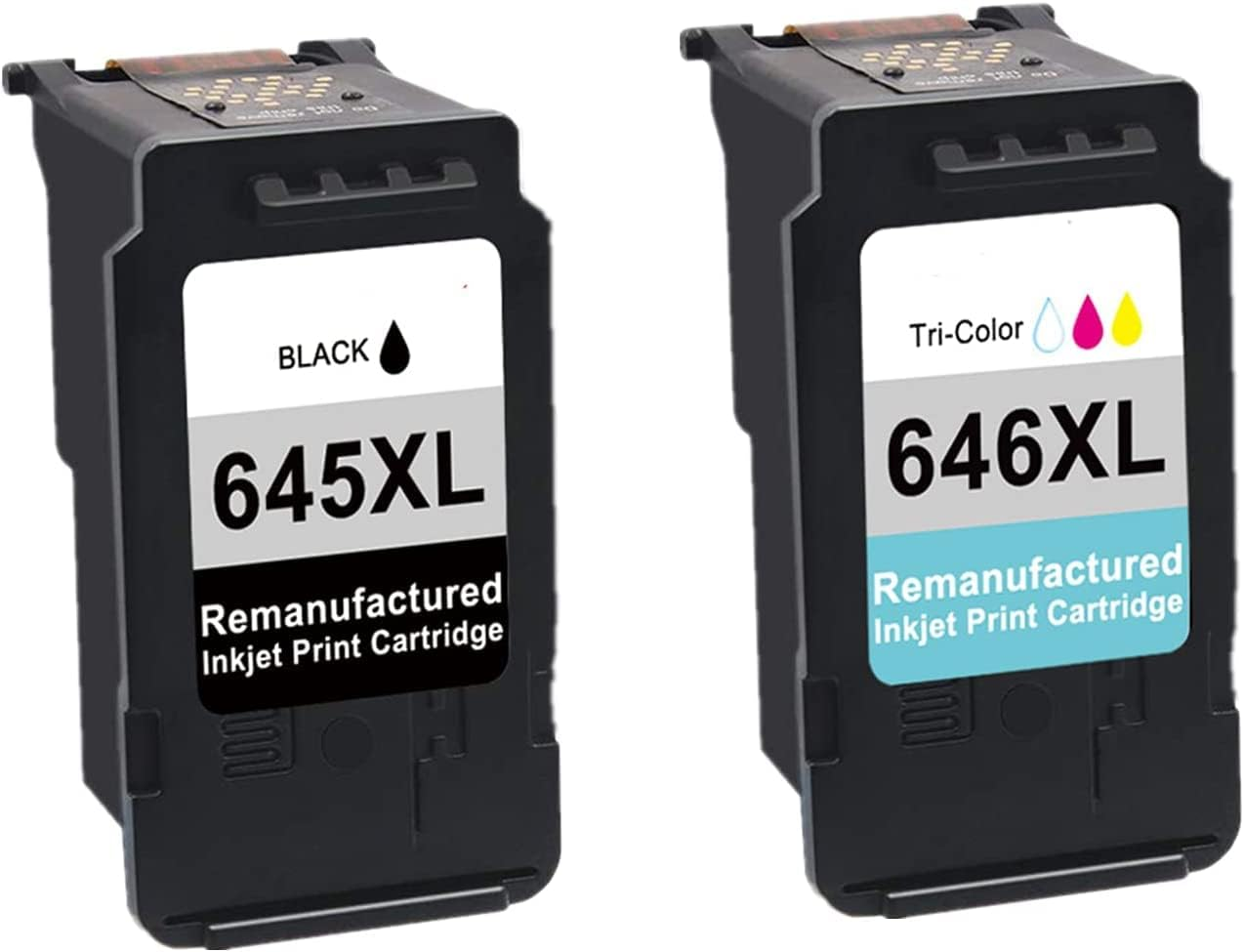Generic PG-645XL + CL-646XL Ink Compatible with Canon PG645XL & CL646XL for Canon Pixma MG2965 MG2460 MG2560 MG2960 MG3060 MX496 TR4560 TS3160 TS3360 TS3165 TS3166