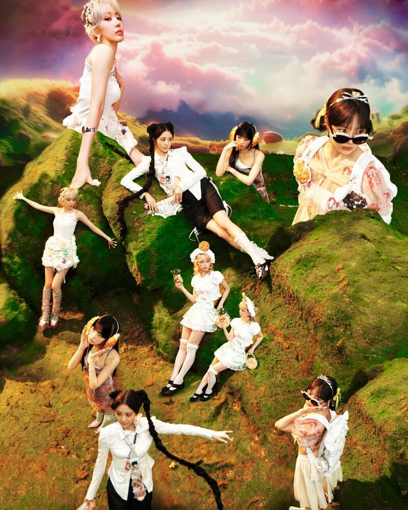 LE SSERAFIM Crazy 4Th Mini Album Weverse Albums Random Version Outbox+1P QR Card+4P Photocard A+5P Photocard B+1Ea User Guide+Tracking Sealed Le Seraphim LSFM image number 5