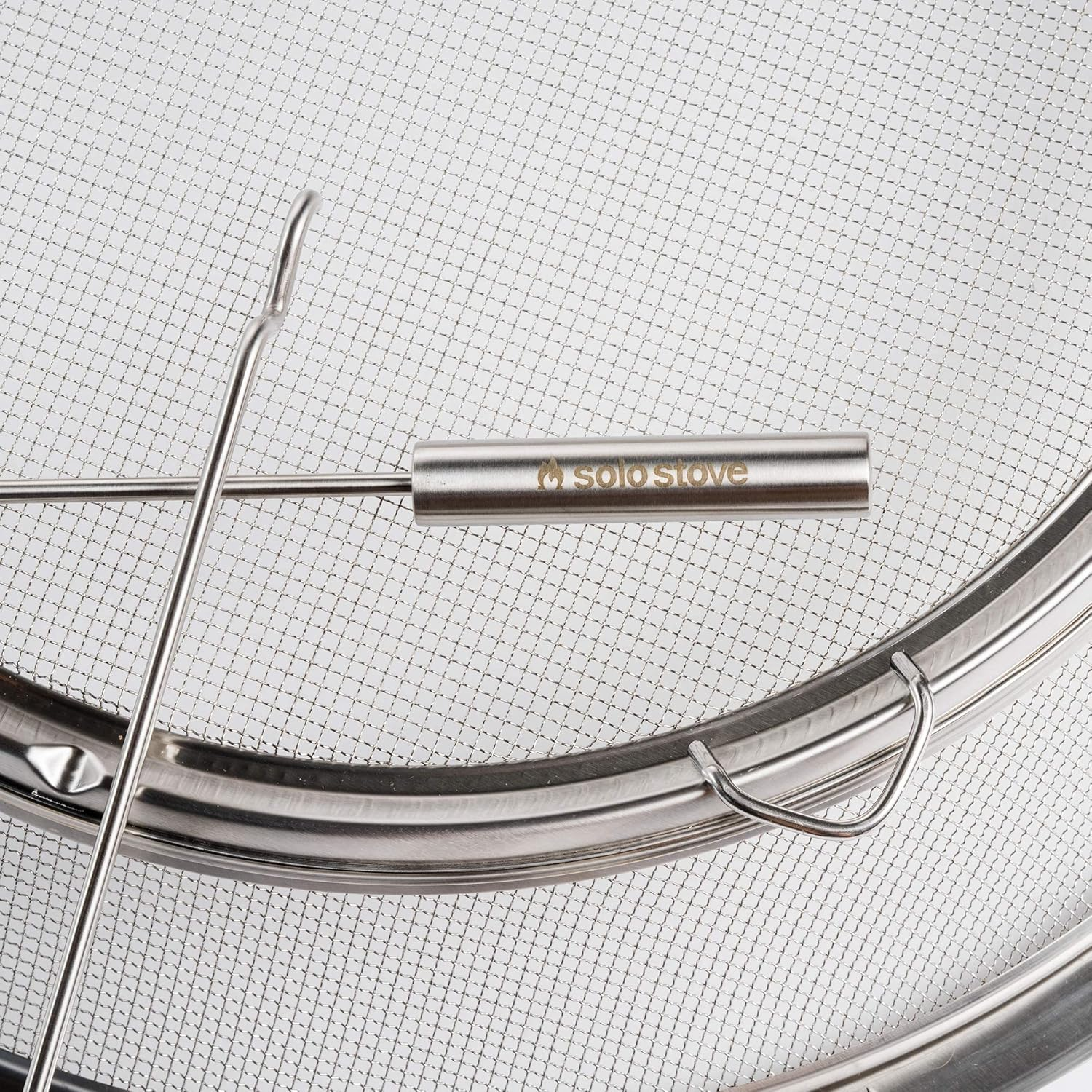 Solo Stove Yukon Shield Stainless Steel Fire Pit Spark Protector Screen Mesh Protective Spark Screen for Backyard and Outdoor Fire Pits Stops Hot Embers image number 2